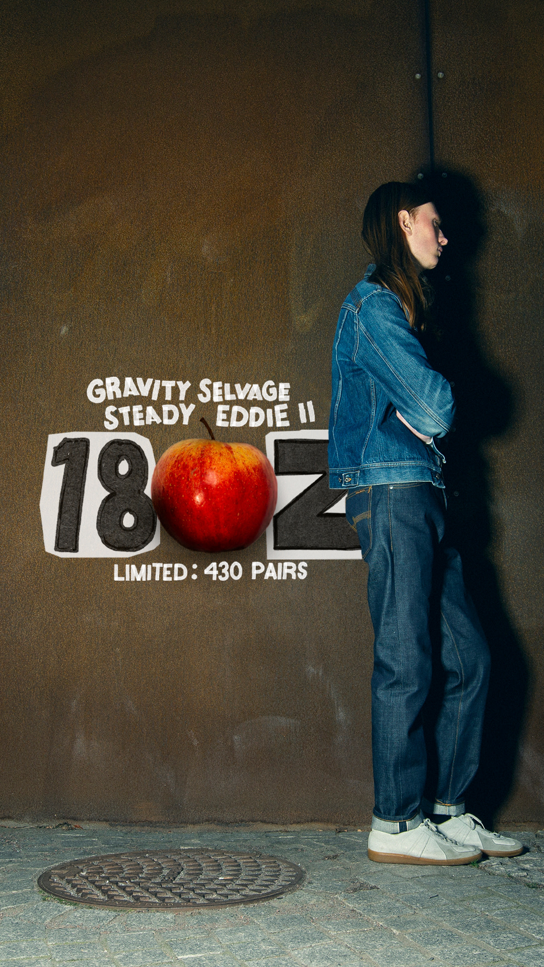 Steady Eddie II Gravity Selvage. 18 oz. Japanese Selvage. Limited: 430 pairs