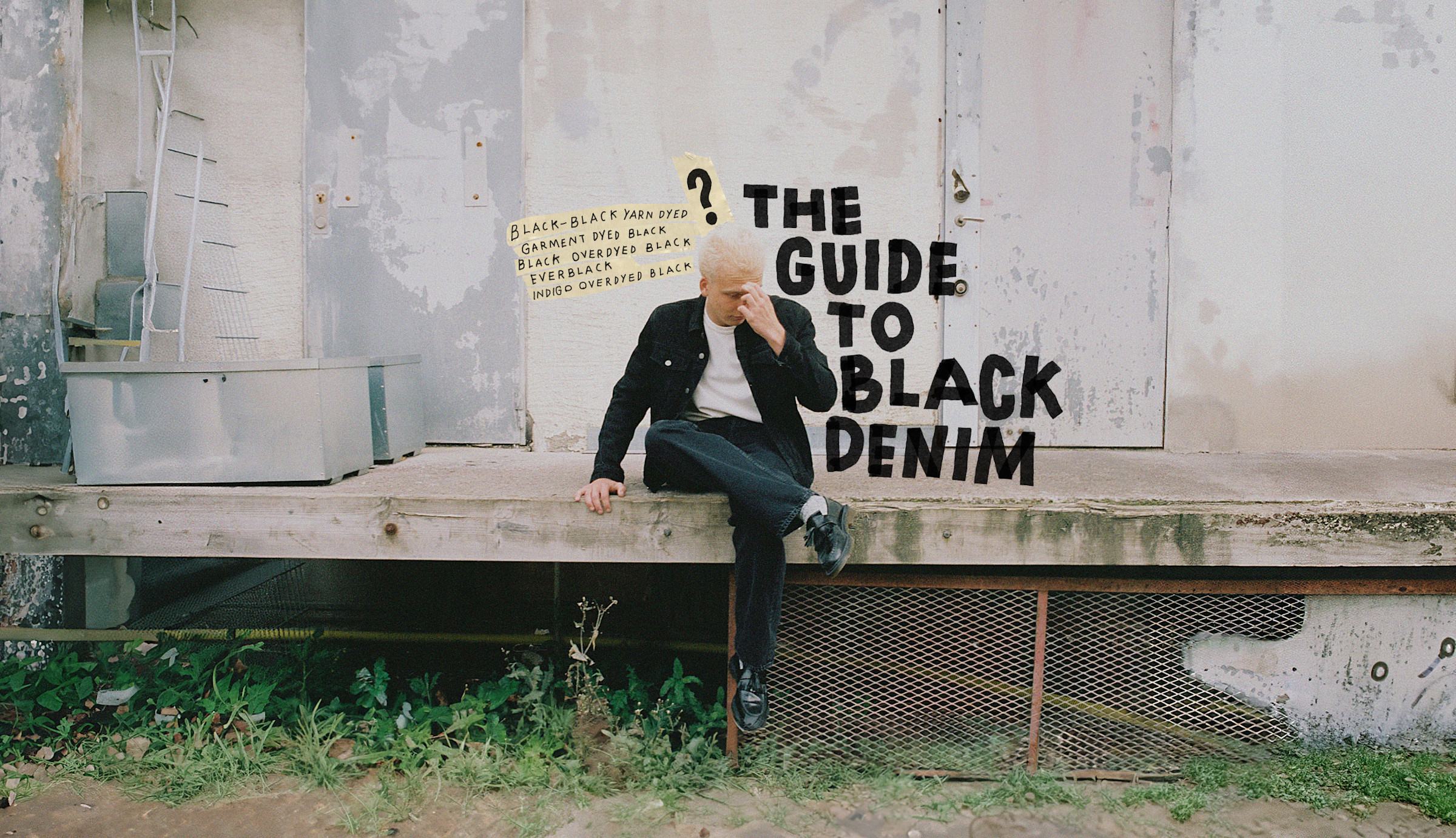 The Guide to Black Denim