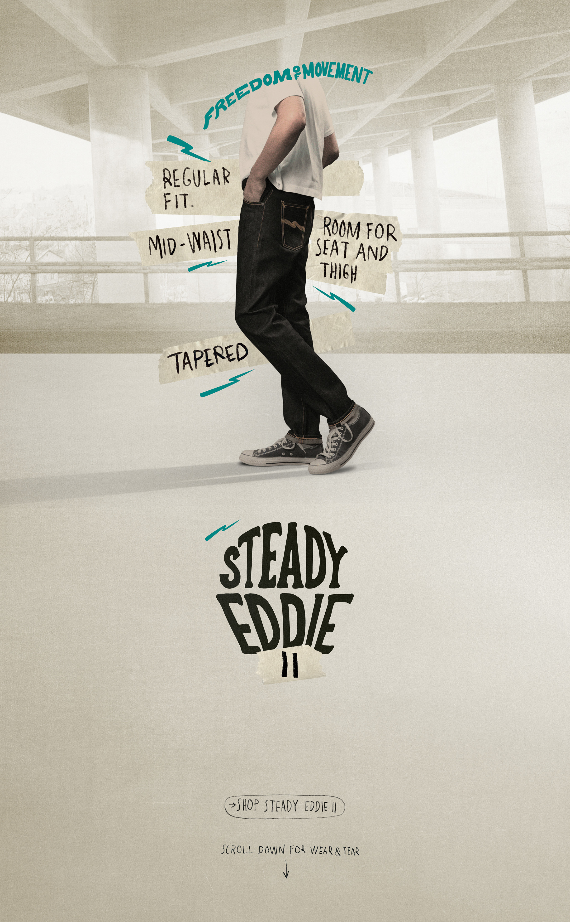 Steady Eddie II Freedom of Movement