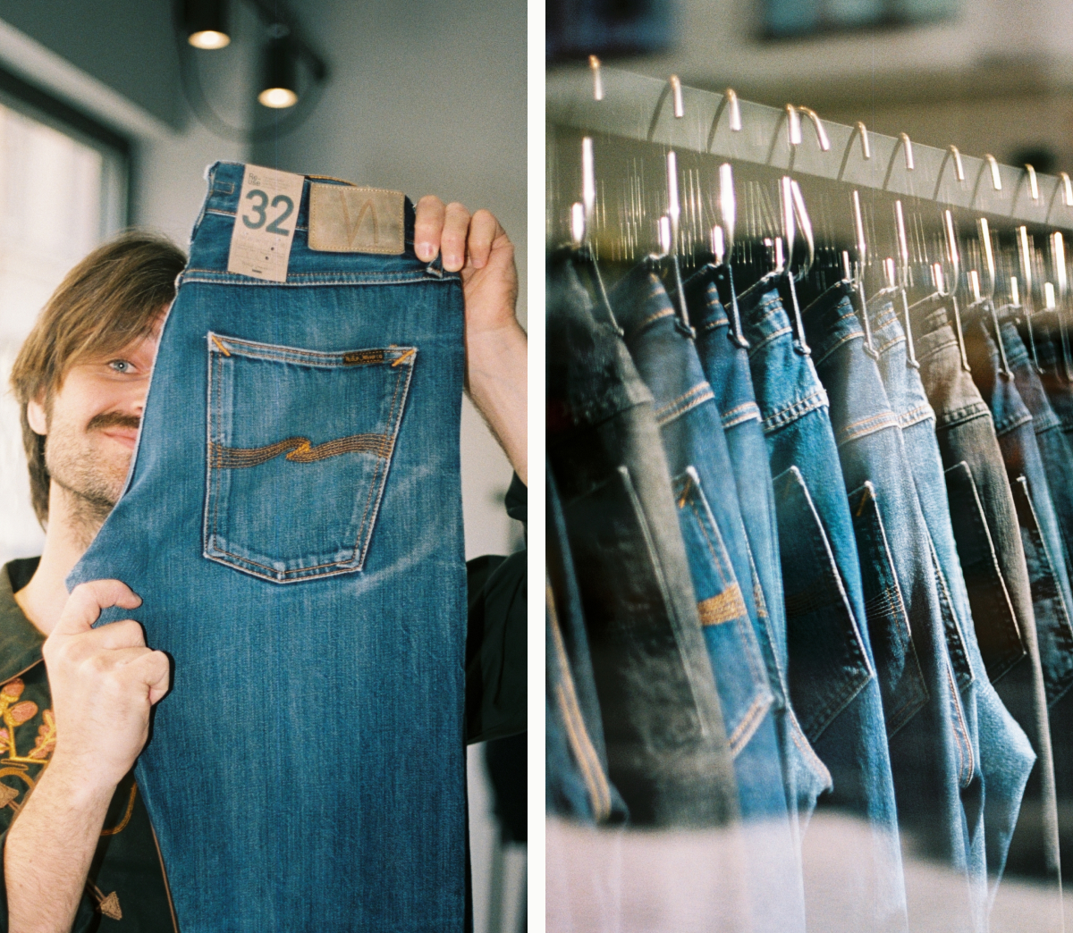 Re-use – One-of-a-kind jeans – Nudie Jeans® | 100% Organic Denim