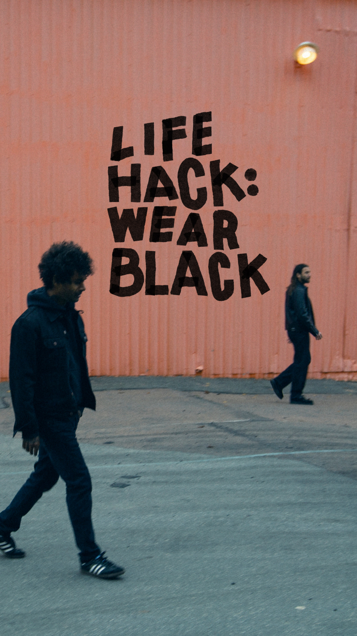 Life Hack Wear Black