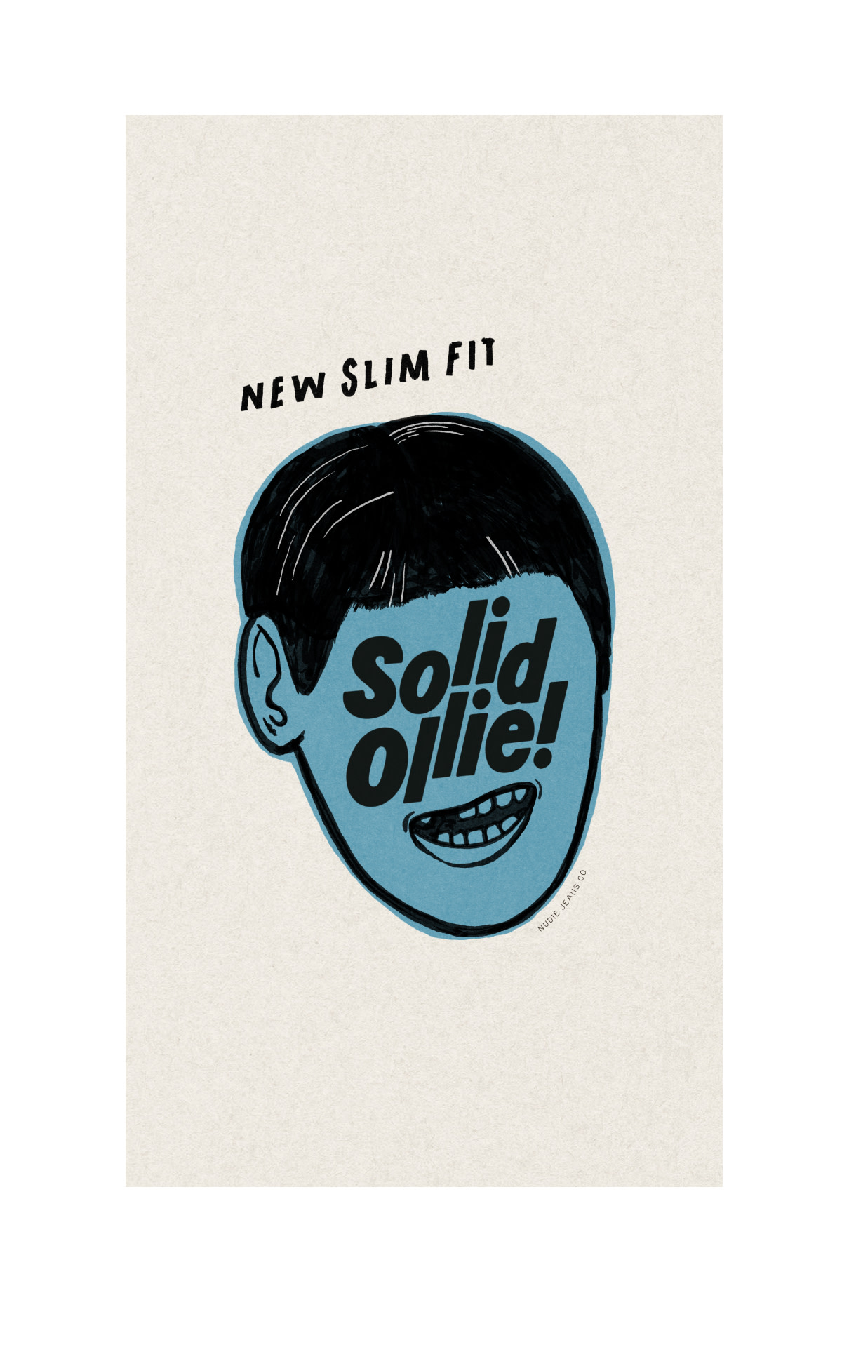 New Slim Fit Solid Ollie