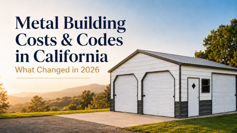 Metal Building Costs &amp; Codes in California: What Changed in 2026