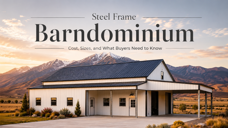 Steel Frame Barndominium: Cost, Sizes, and What Buyers Need to Know