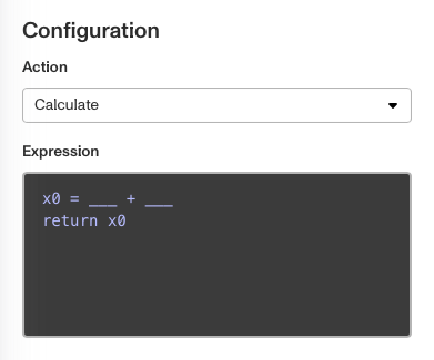 CalcConfig