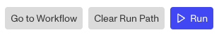 Clear Run Path button