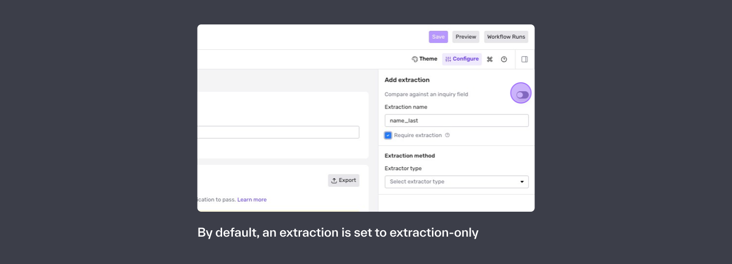 Extraction Only vs. Comparison Extractions