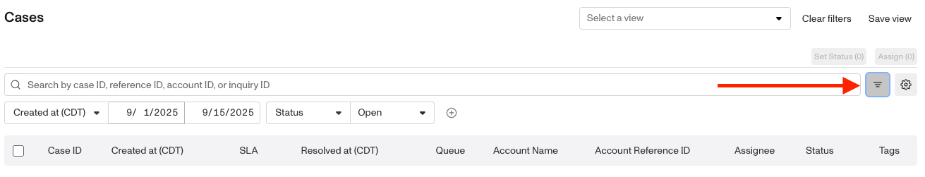 cases-filter-menu