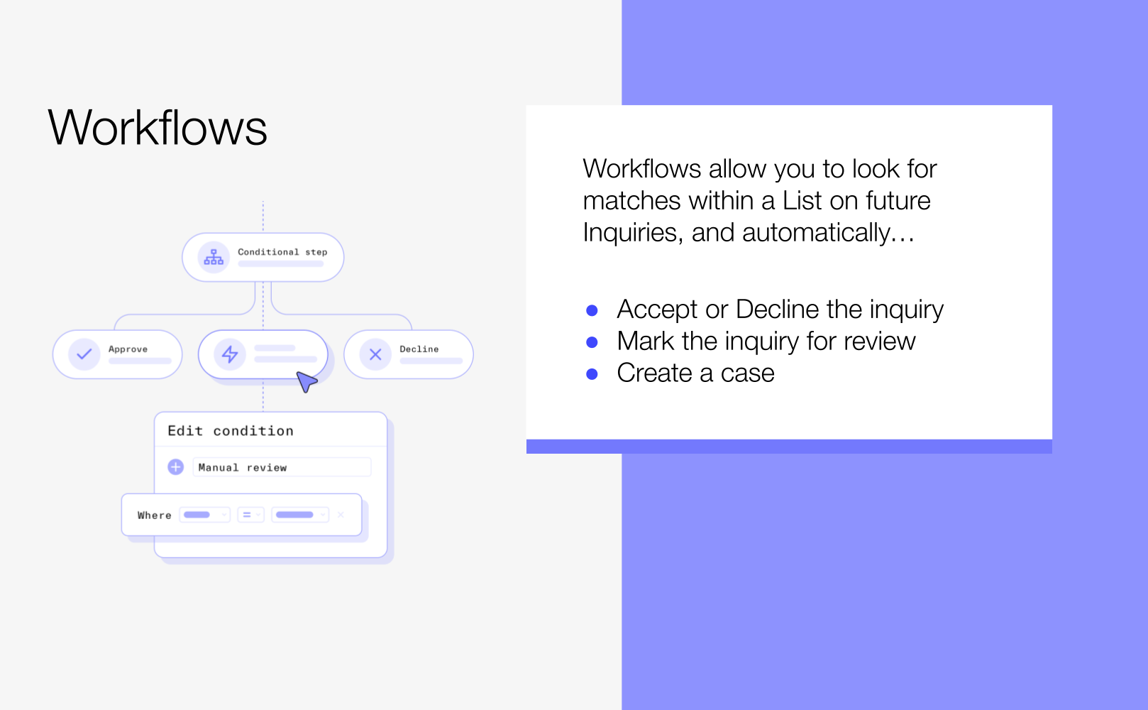 Workflows example