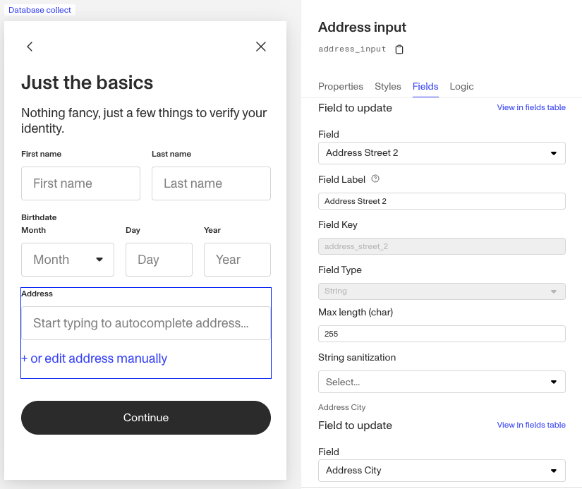 AddressInputComponent001