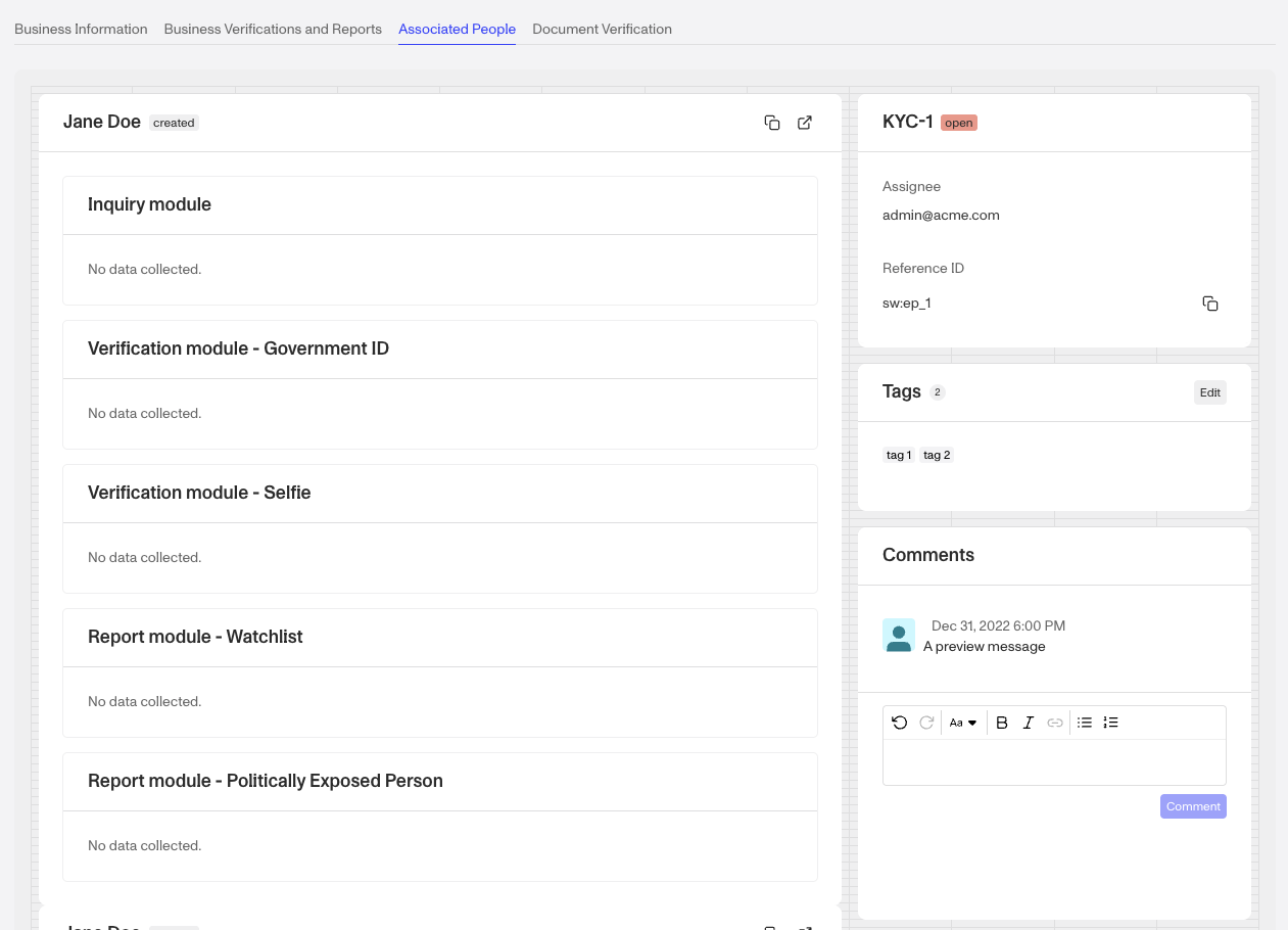Vanilla-KYB-Case-Associated-People