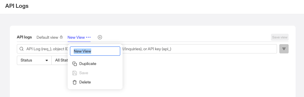 api-logs-view-menu