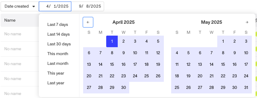 verification-date-filter