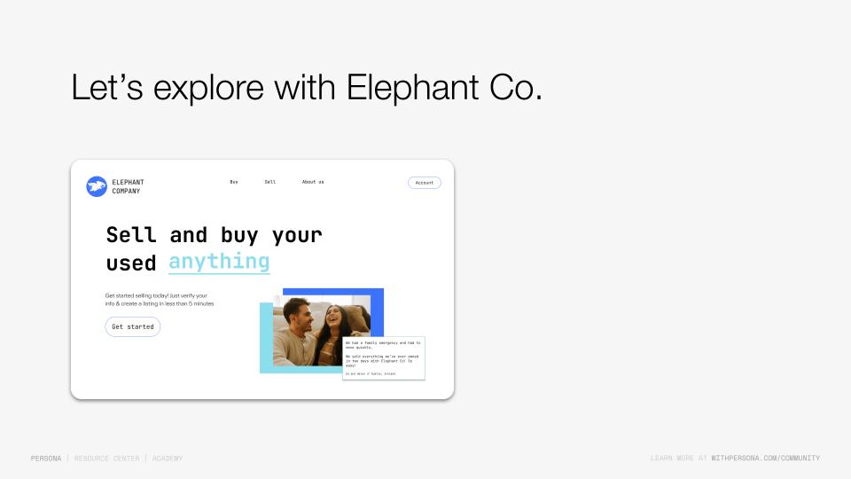 Elephant Co example