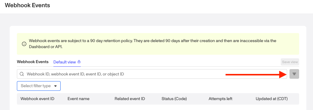 webhook-filter-menu