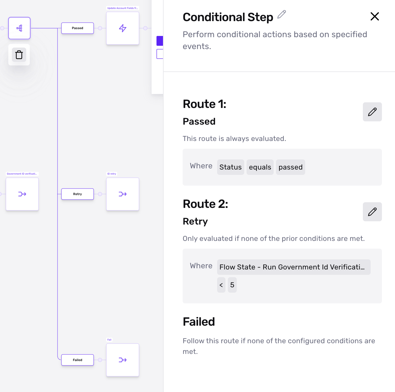 Branching Step within Flow Editor