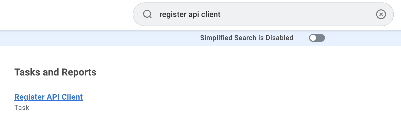 Workday marketplace integration - Register API client