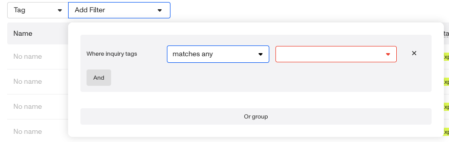 inquiries-view-tag-filter