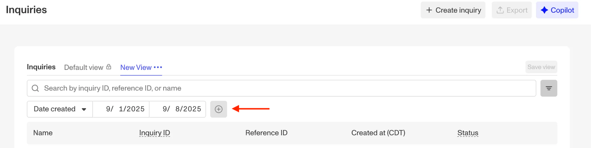 inquiries-new-filter