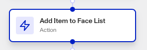 Add Item To Face List Step