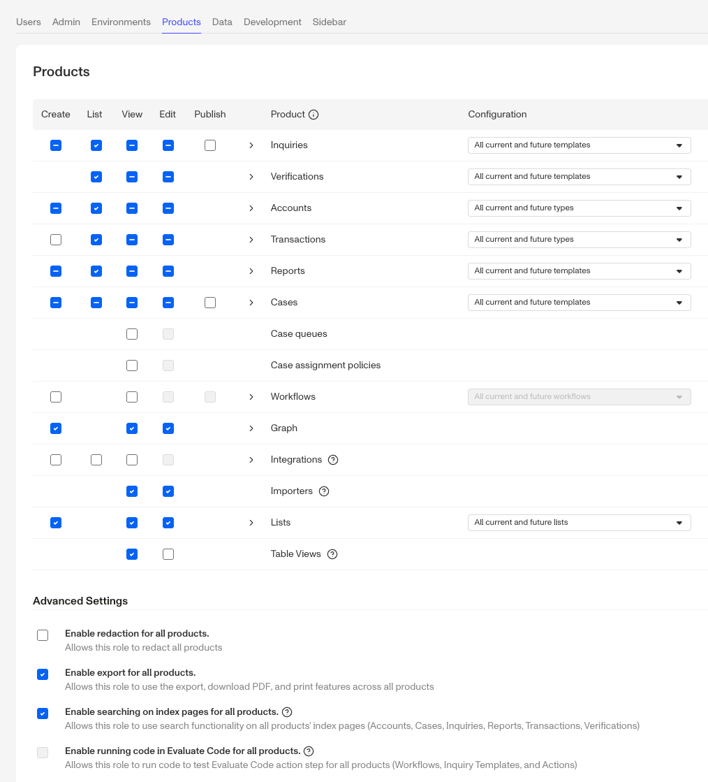 Roles Product View 2025Q3