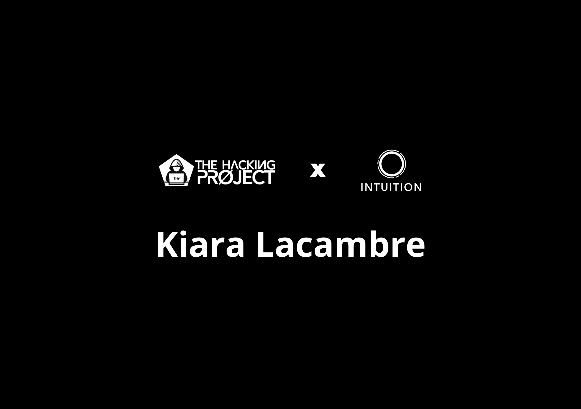 Kiara Lacambre : de l’animation 3D au Web3 avec Intuition & THP