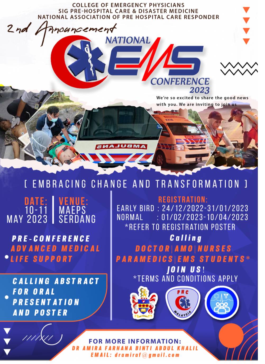  National EMS Conference – PHC Malaysia - phcmalaysia.com