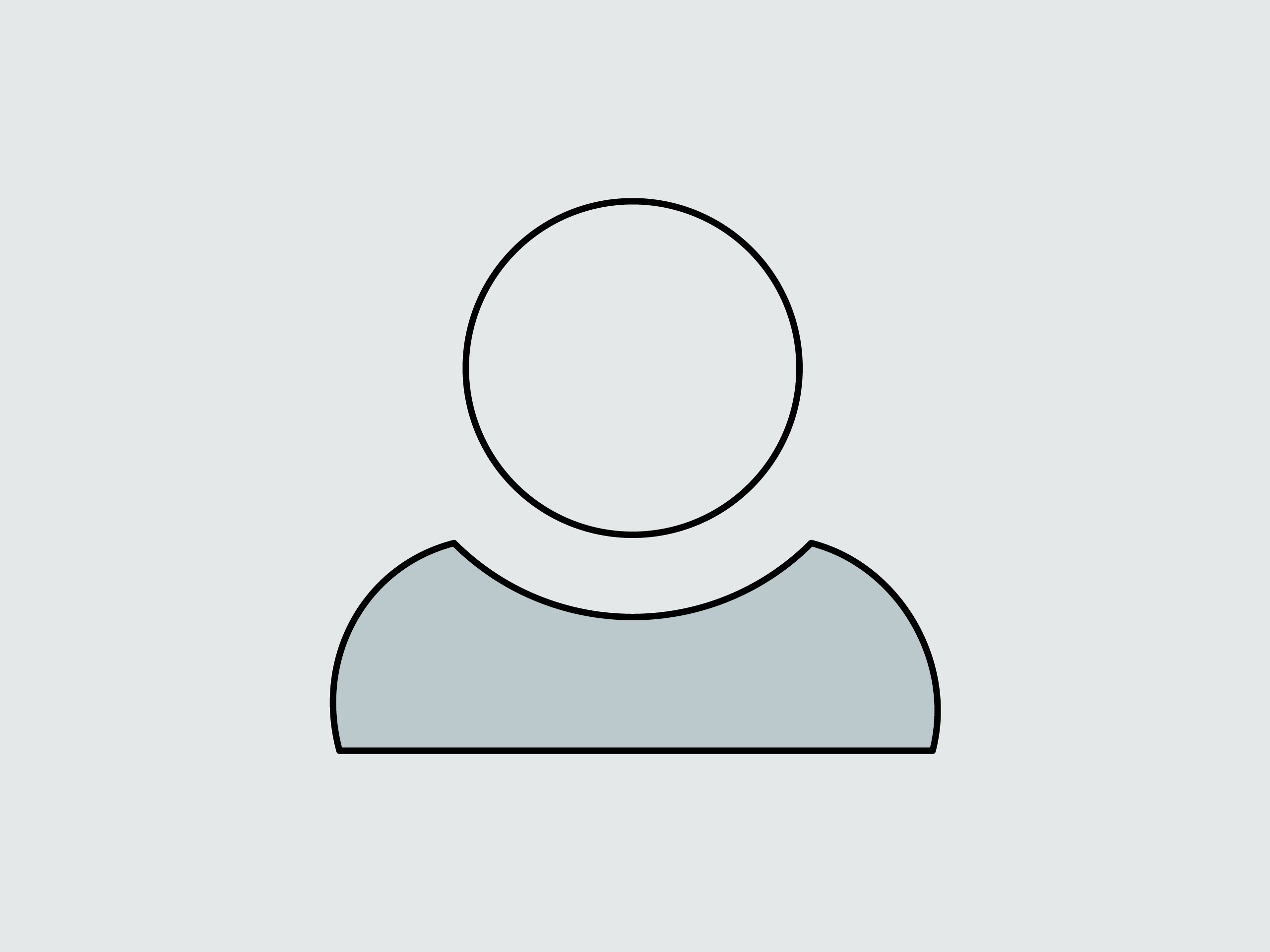 Icon mit Männchen zum Thema Kundenkonto.