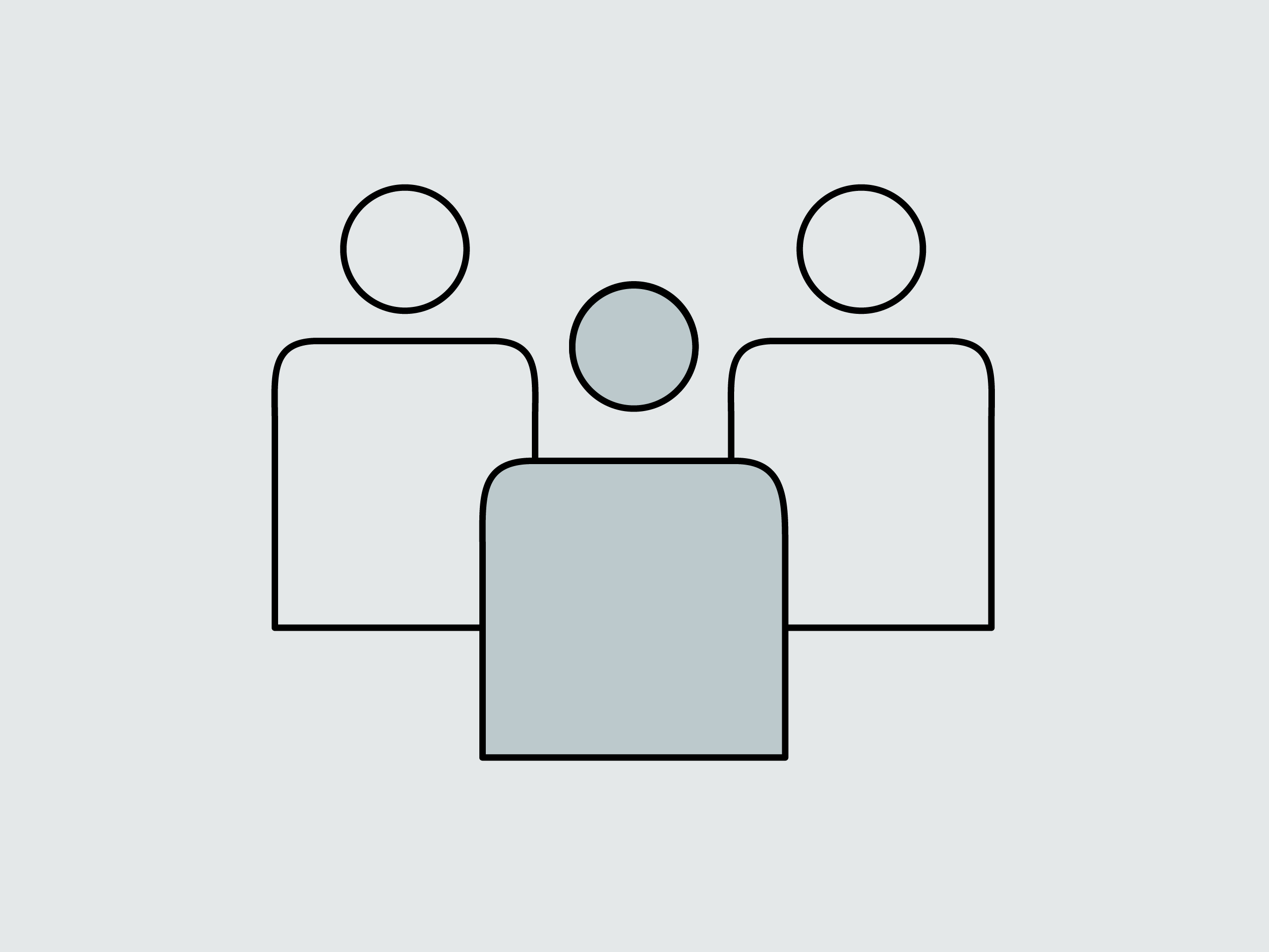 Icon mit Personen zum Thema Über uns.