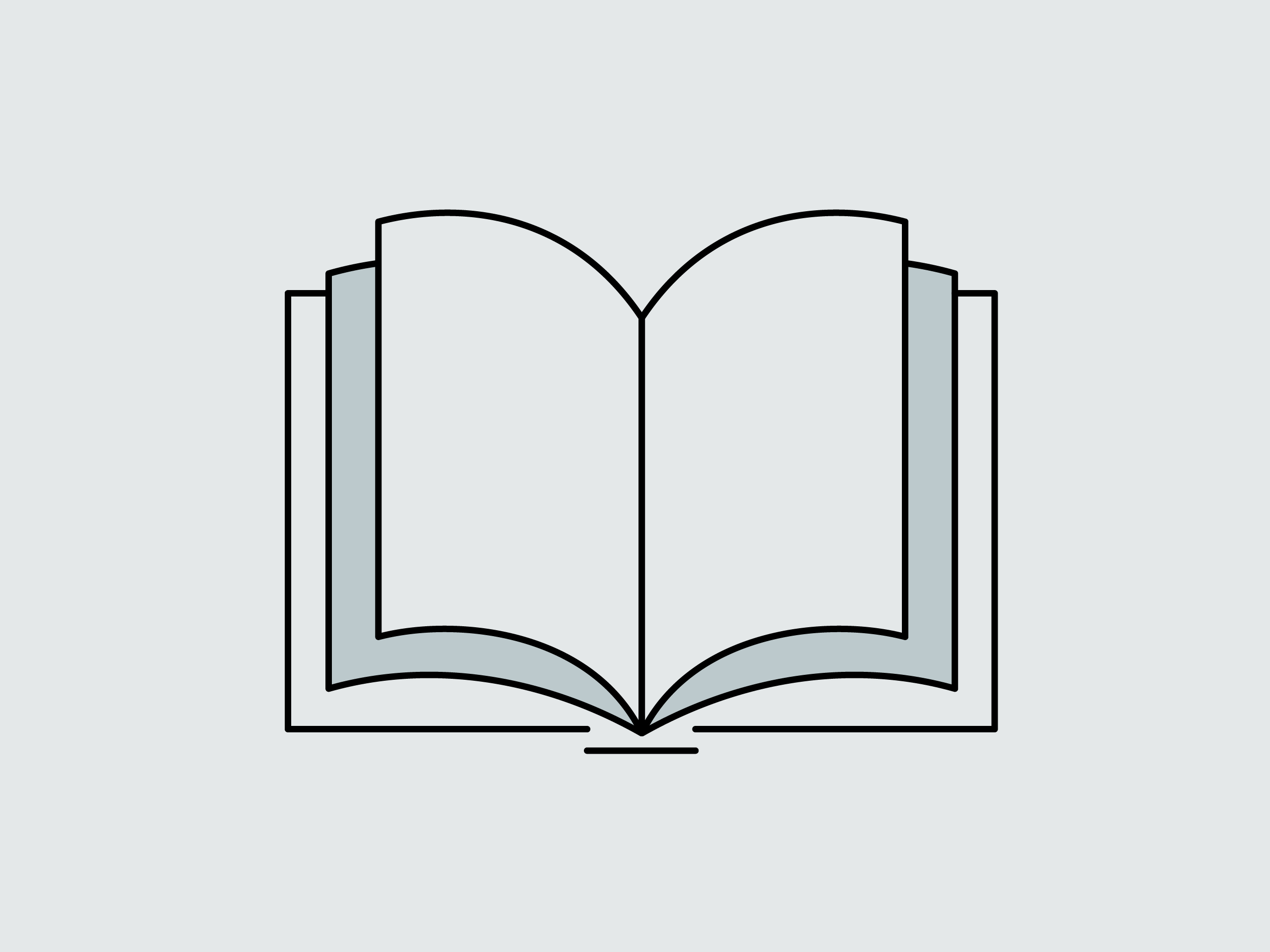 Icon mit einem Katalog zum Thema Kataloge.