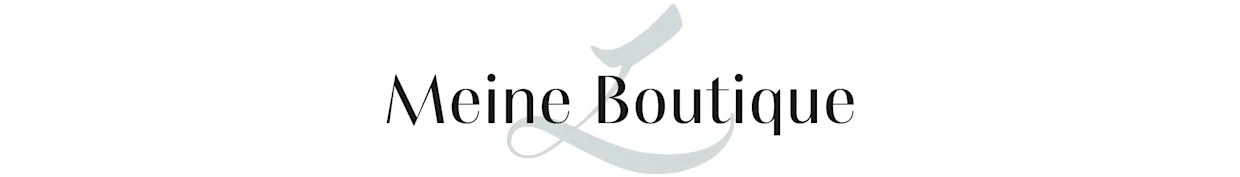 Logo mit dem Namen Meine Boutique. Logo mit dem Namen Meine Boutique.
