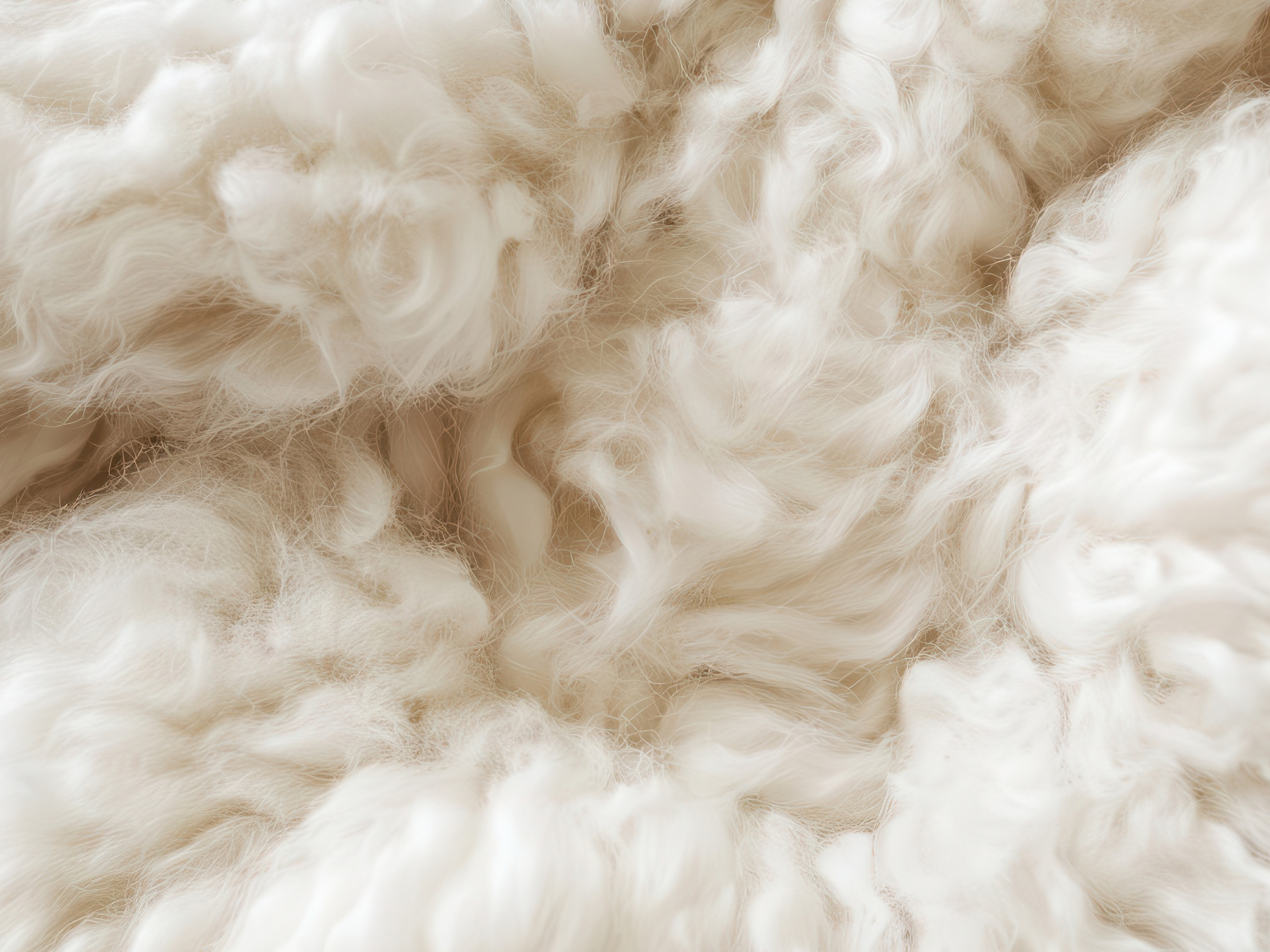 Stoffmuster von Wolle.