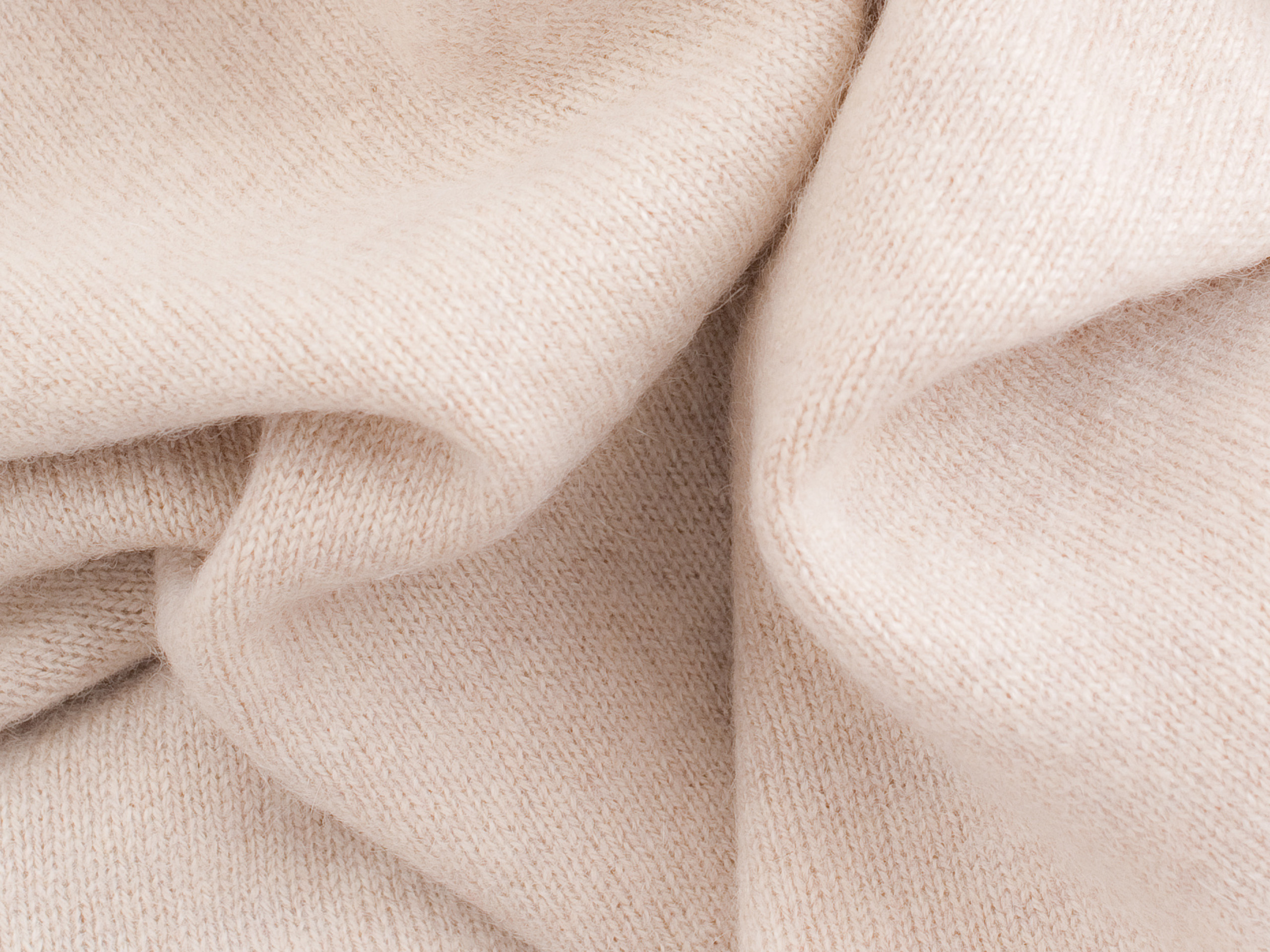 Detailbild von Kaschmirstoff.
