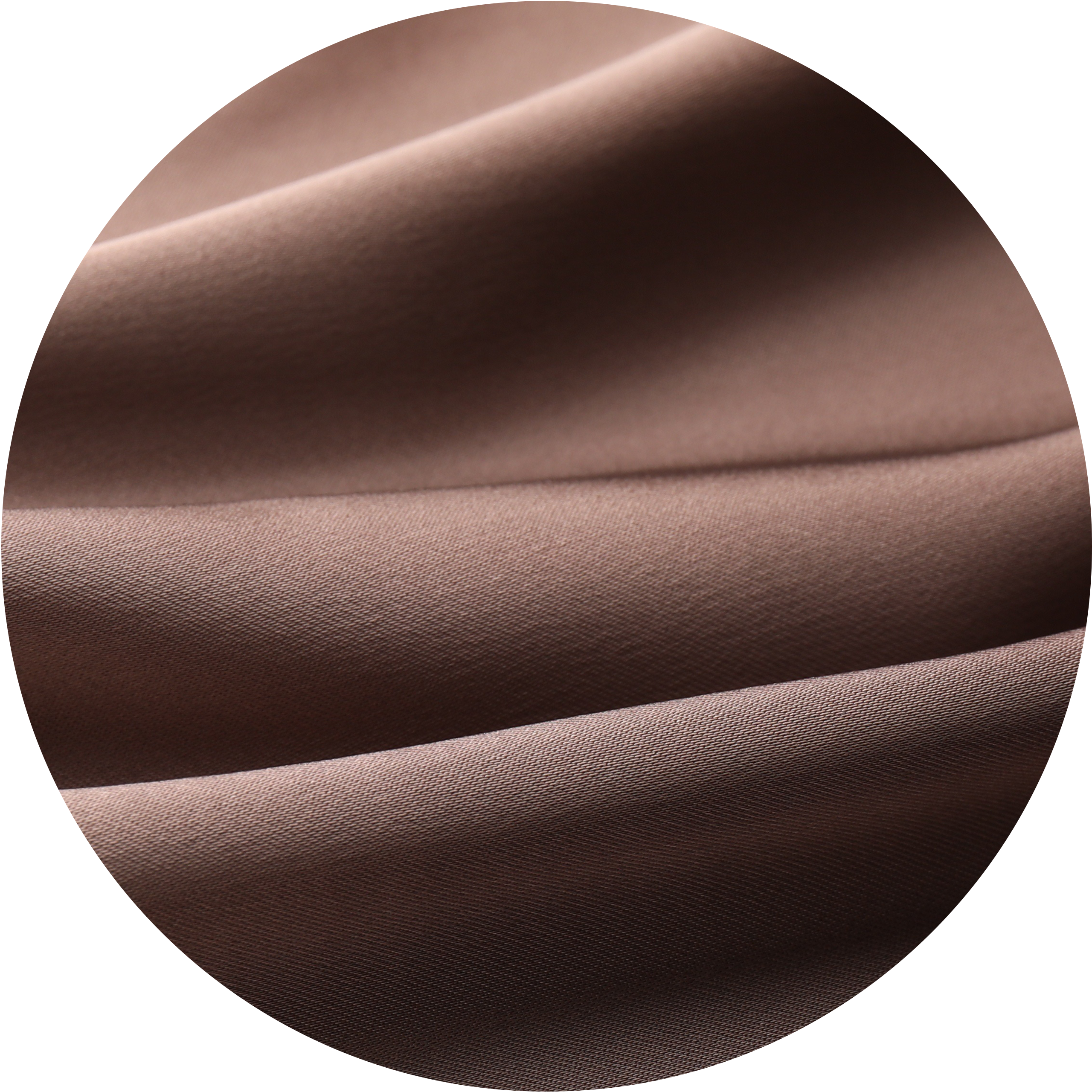 Ein Stoffmuster von Seide.