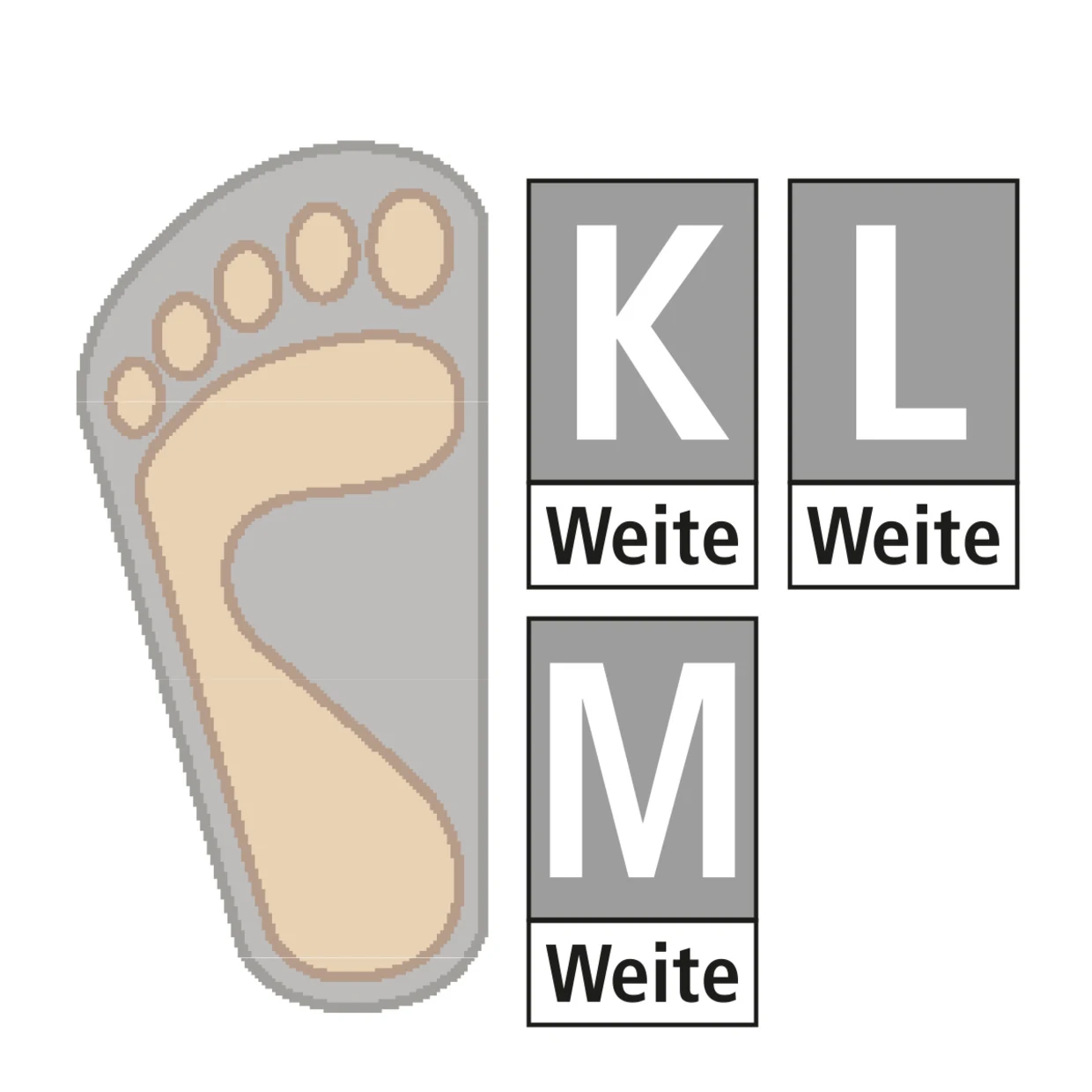 Schuhe - Weite K L M