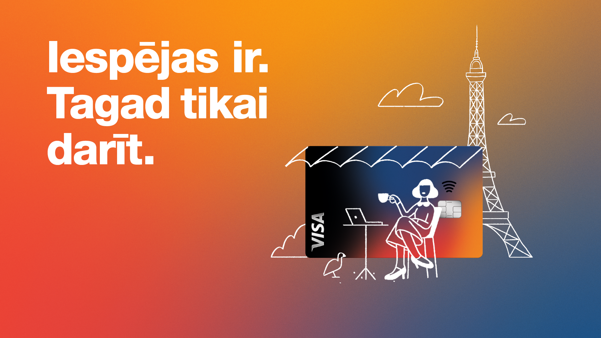 Iespējas ir. Tagad tikai darīt.