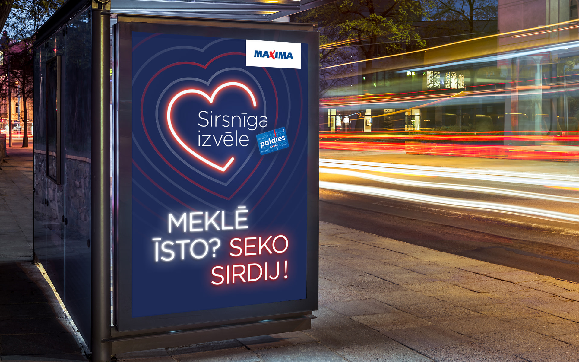 MAXIMA sirsniga izvele KV