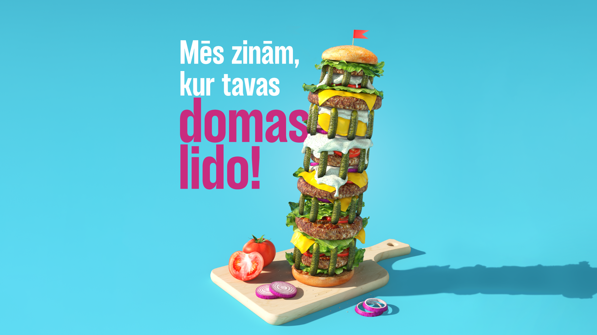 Mēs zinām, kur domas lido