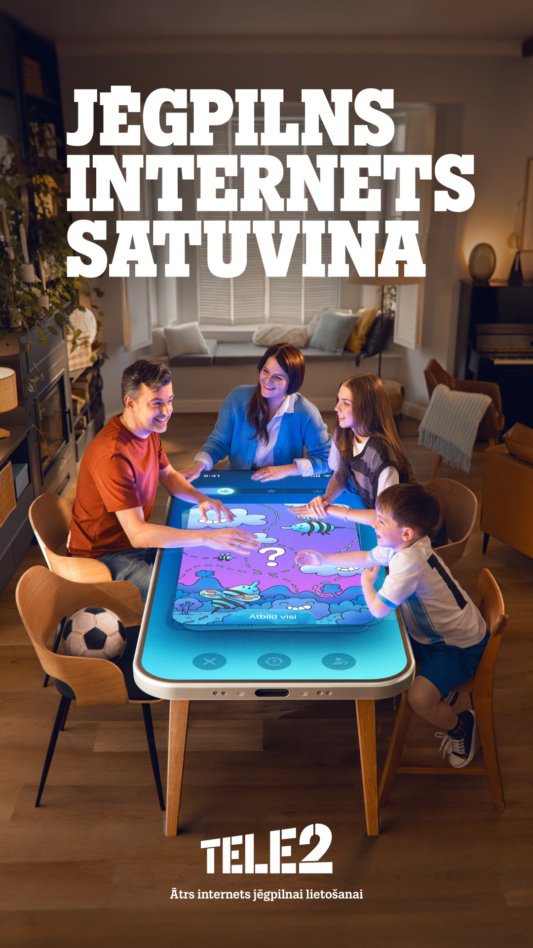 Tele2 Aplikacija spele KV