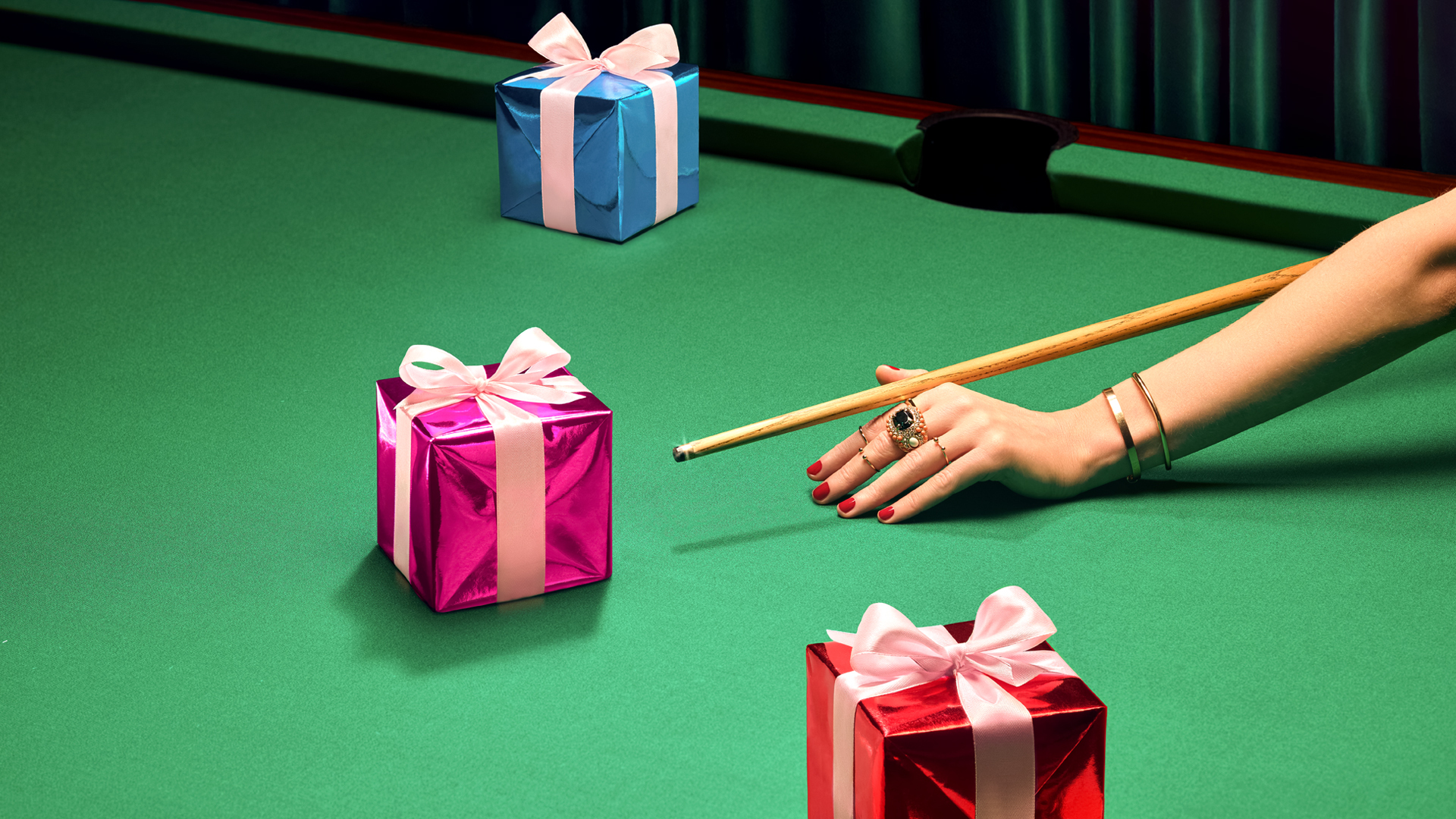 Ready to put the gifts where they belong