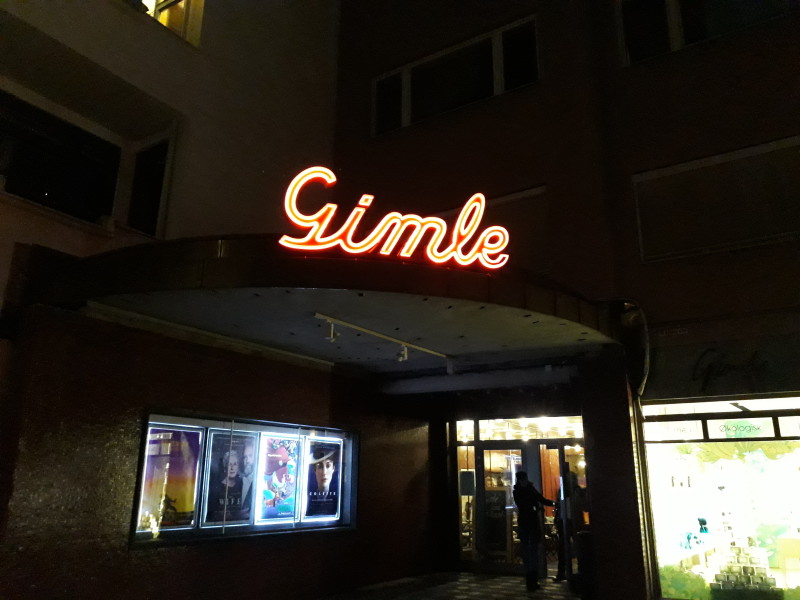 Gimle kino – entrance
