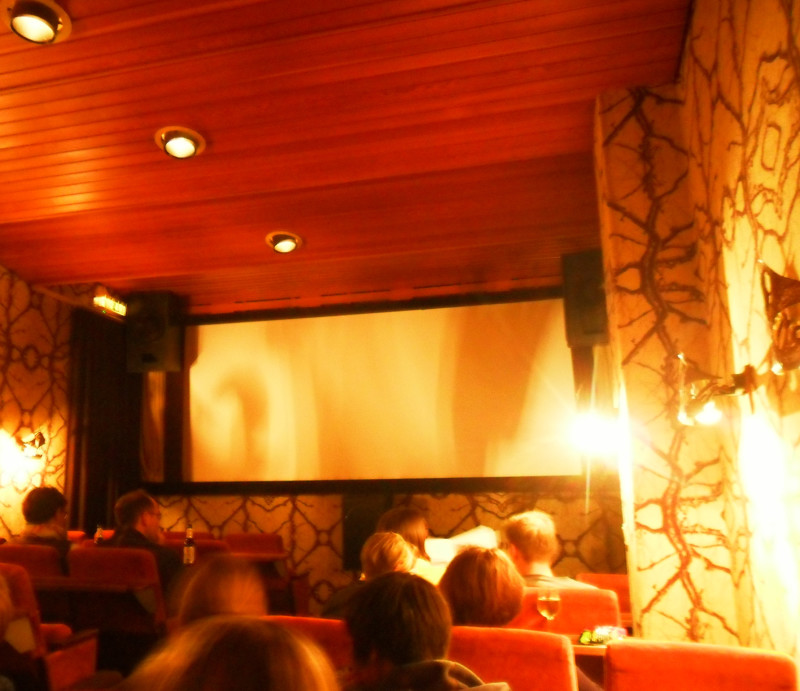 Inside of the cinema