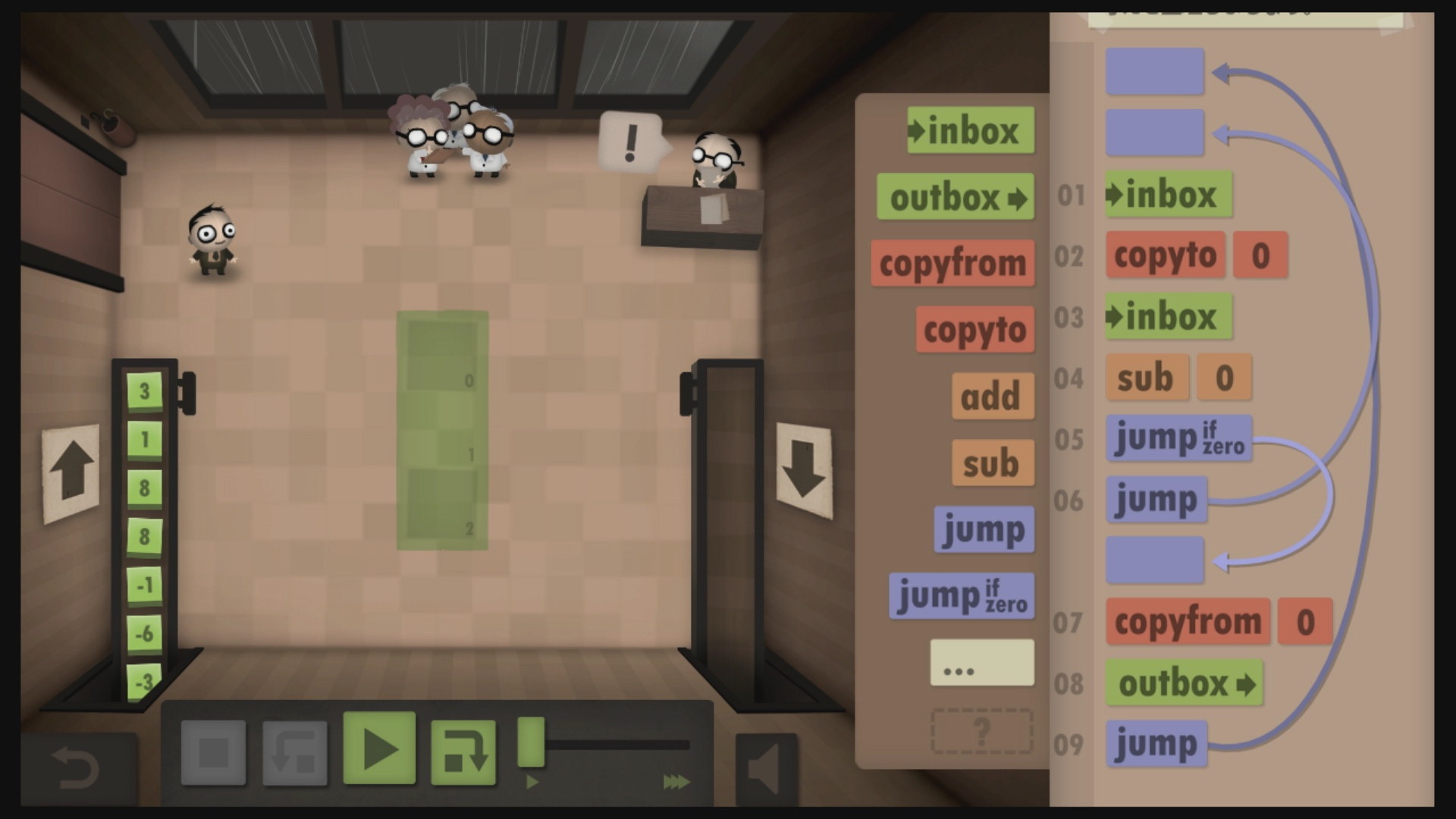 ヒューマン・リソース・マシーン」攻略の勘所