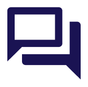 Icon | Communication [Navy]