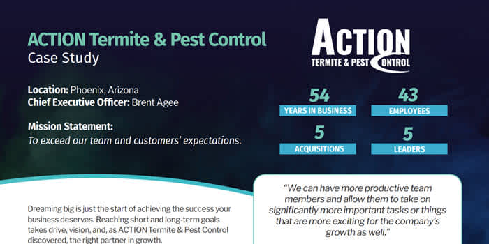 action termite case study image