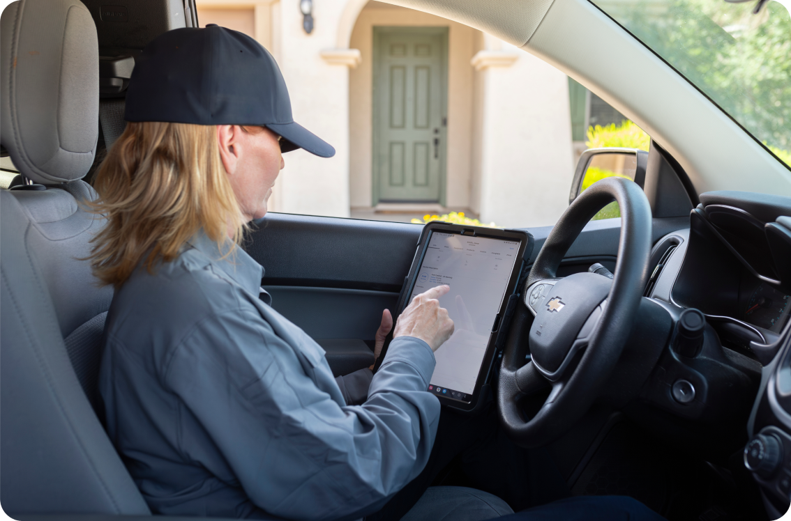 Solutions | Pest Control Software | Tabbed Switcher > Routing [Image]