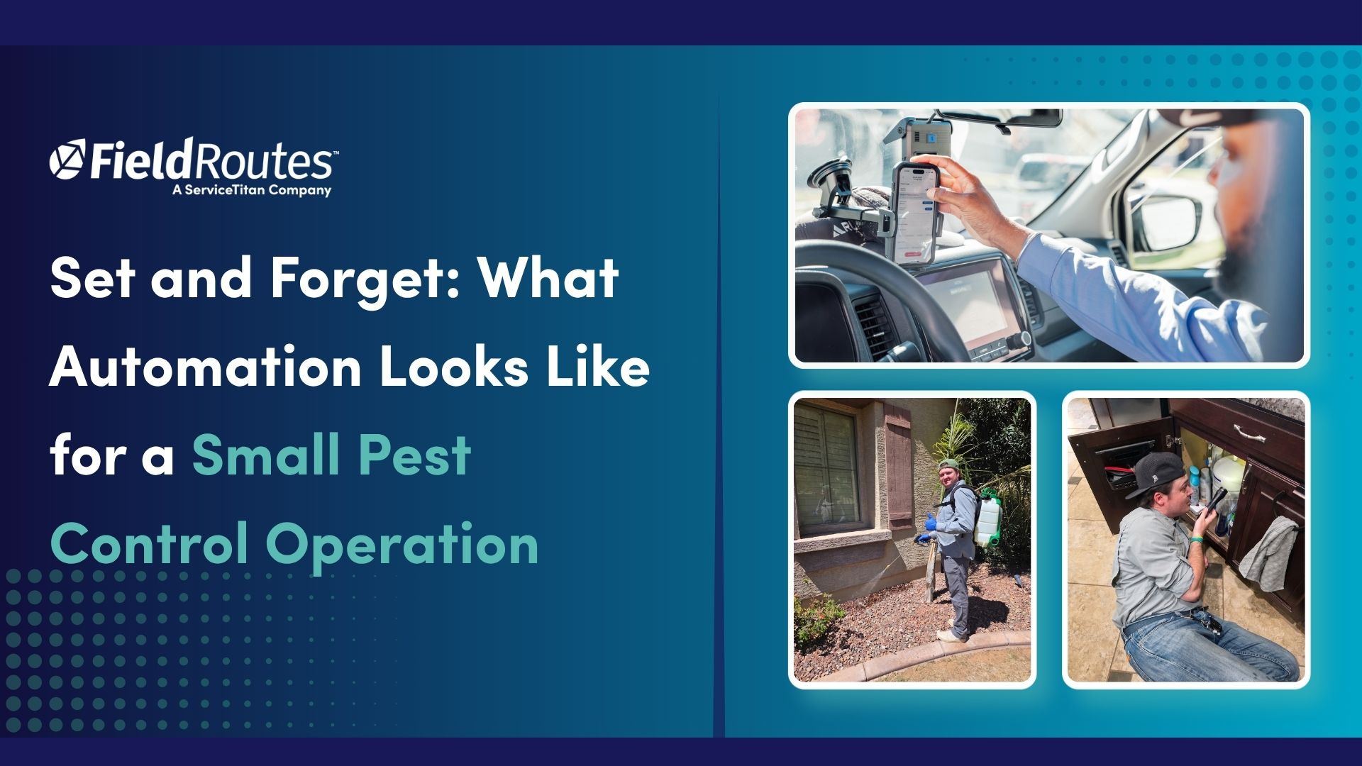 Set and Forget: What Automation Looks Like for a Small Pest Control Operation