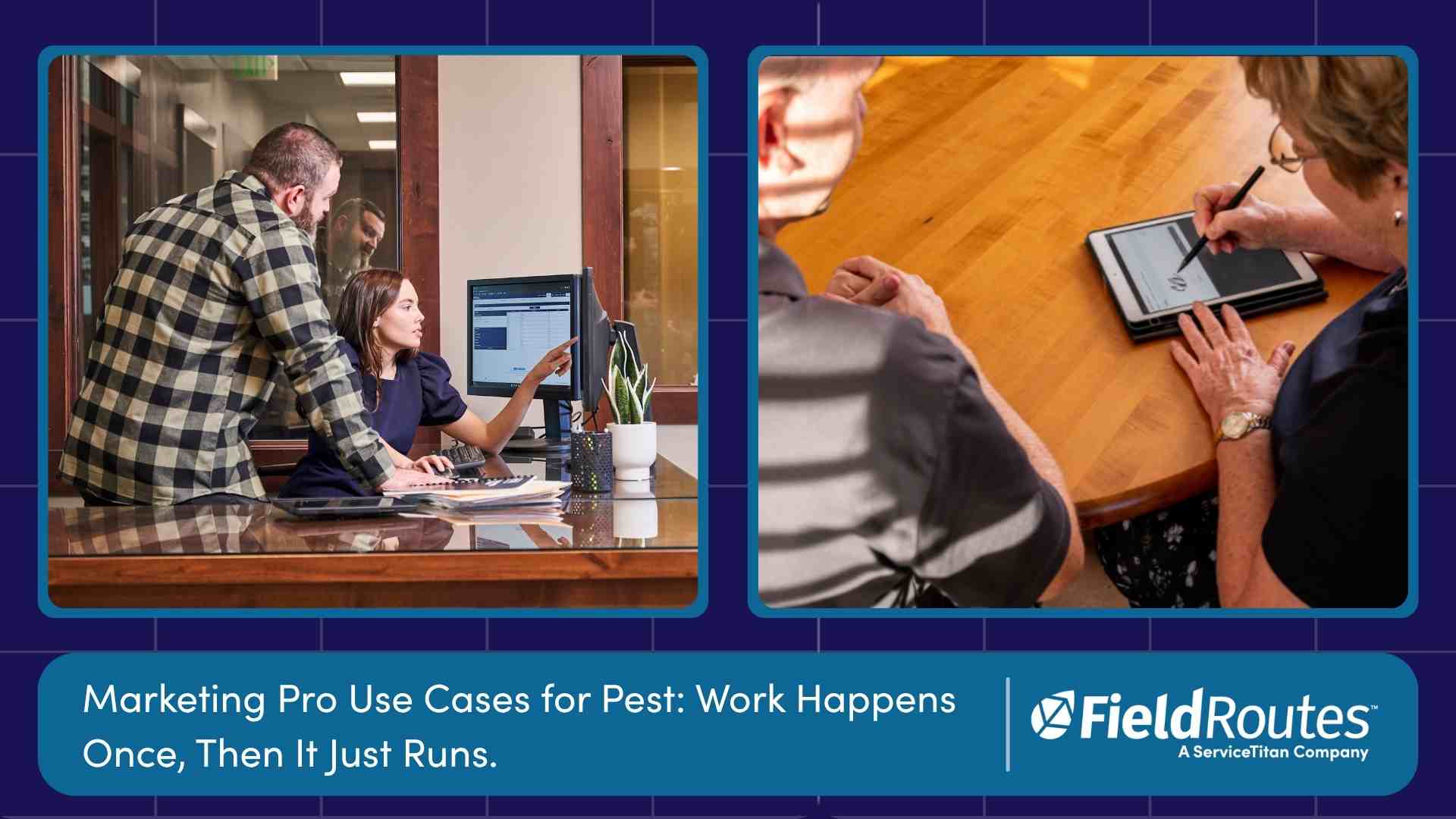 Marketing Pro Use Cases for Pest: Work Happens Once, Then It Just Runs.