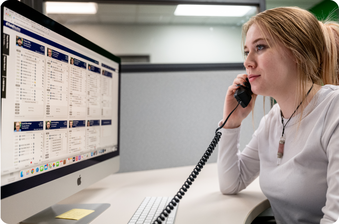 Solutions | Pest Control Software | Tabbed Switcher > Scheduling [Image]