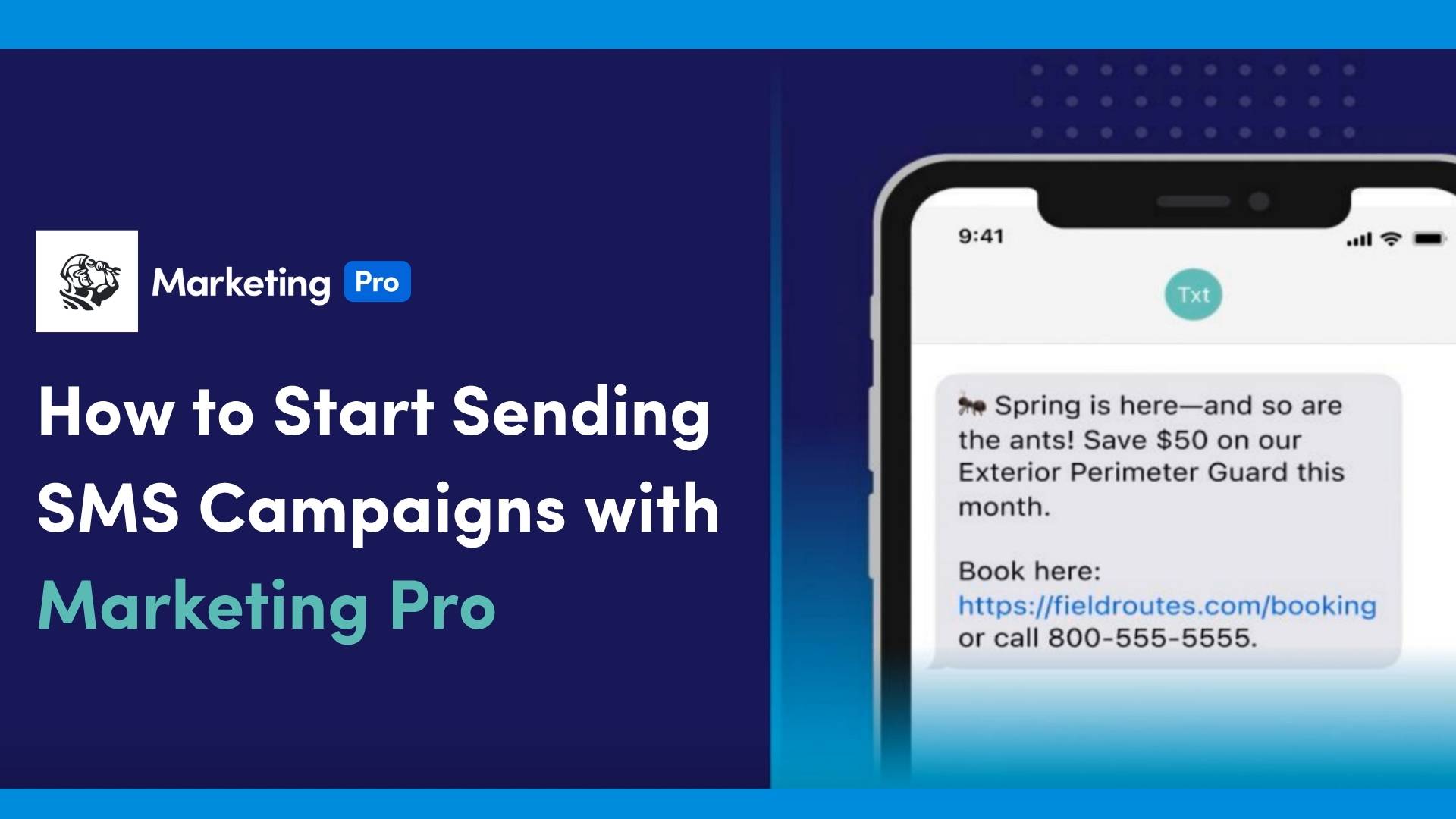 How to Start Sending SMS Campaigns with Marketing Pro